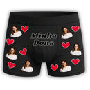 Cueca personalizada Minha Dona - Preta