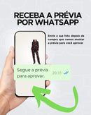 Pijama Masculino Personalizado com Rosto Grande - Personalize com Sua Foto Favorita